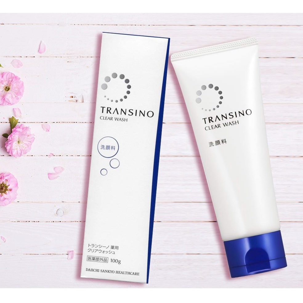 [Mẫu mới]Sữa Rửa Mặt Transino Clear Wash Nhật Bản