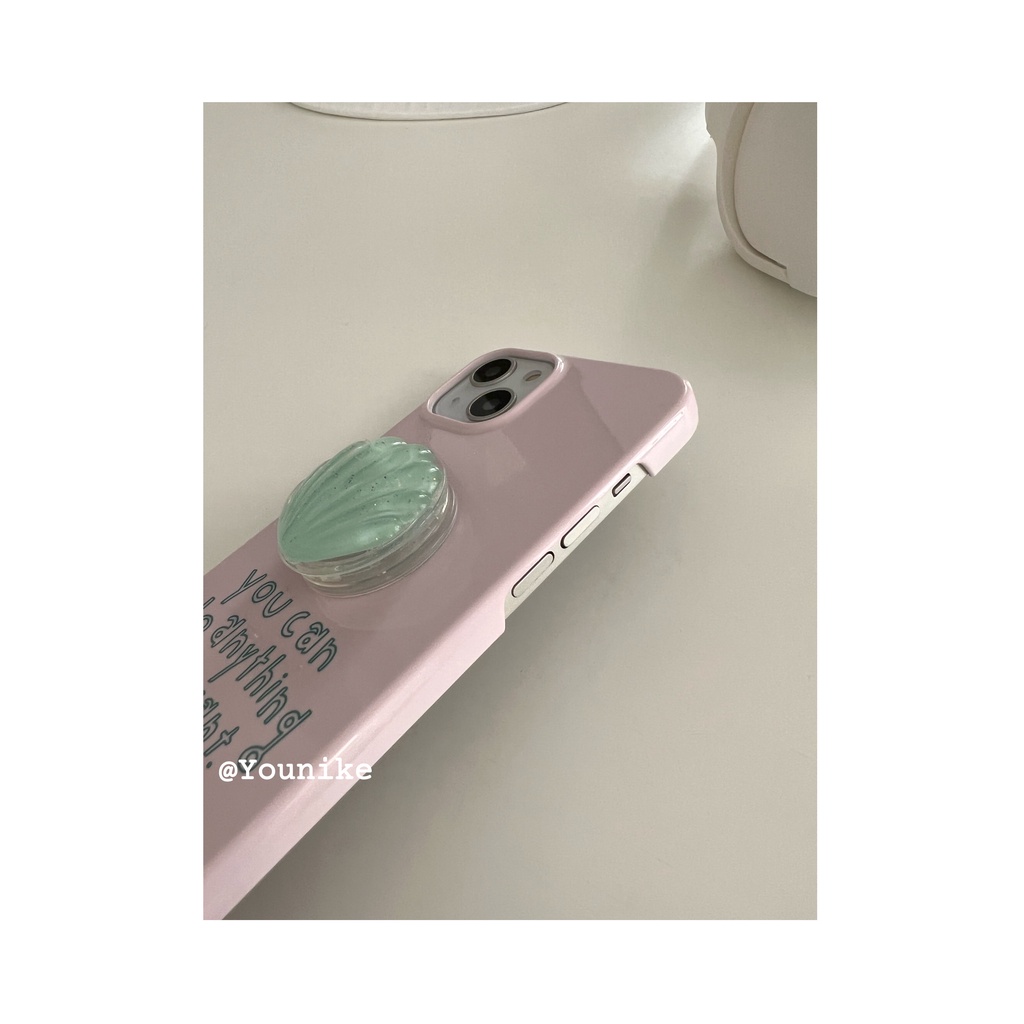 Ốp Điện Thoại Nhựa Cứng In Hình Nàng Tiên Cá Lắc Sữa Đáng Yêu Cho Iphone 15 / 13pro / 14promax / 12 / 11 / 8plus / 12 Mini