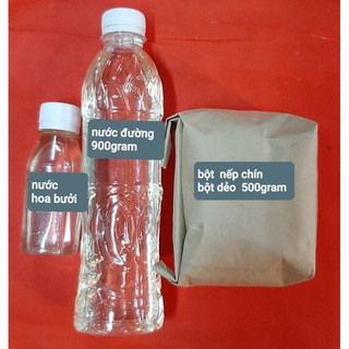 Set nguyên liệu vỏ bánh dẻo đặc biệt 1.5kg tự trộn