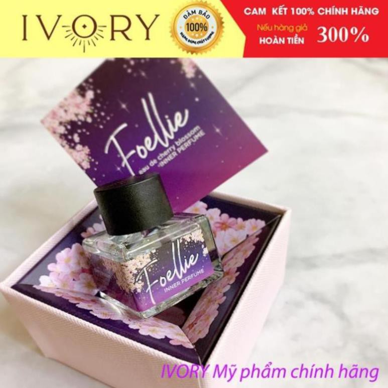 Nước Hoa Vùng Kín Foellie Màu Tím  Mua 2 Tặng 1  Nước Hoa Vùng Kín CHÍNH HÃNG 5ml Hương Hoa Anh Đào Sang Trọng