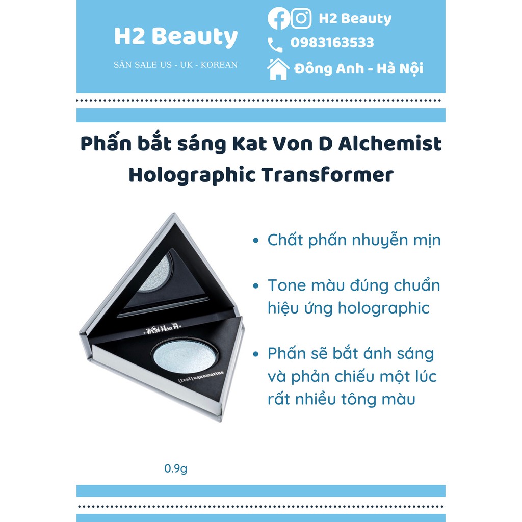 PHẤN BẮT SÁNG KATVON D ALCHEMIST HOLOGRAPHIC TRANSFORMER MINI