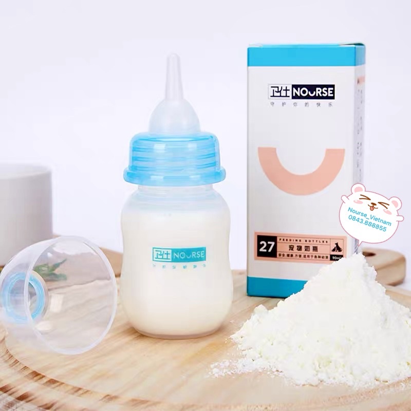 Bình sữa cho chó con Nourse 27 Bình sữa cho mèo con dòng cao cấp NourseVietnam VN27