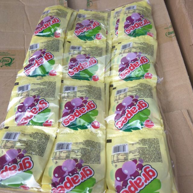 Ô mai nho (60 gói 1 bịch)