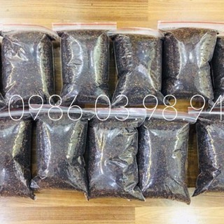 1kg Gạo rang cháy bếp củi, hỗ trợ trào ngược dạ dày, thải Virus HP của chú rau thuốc Thành Mắt