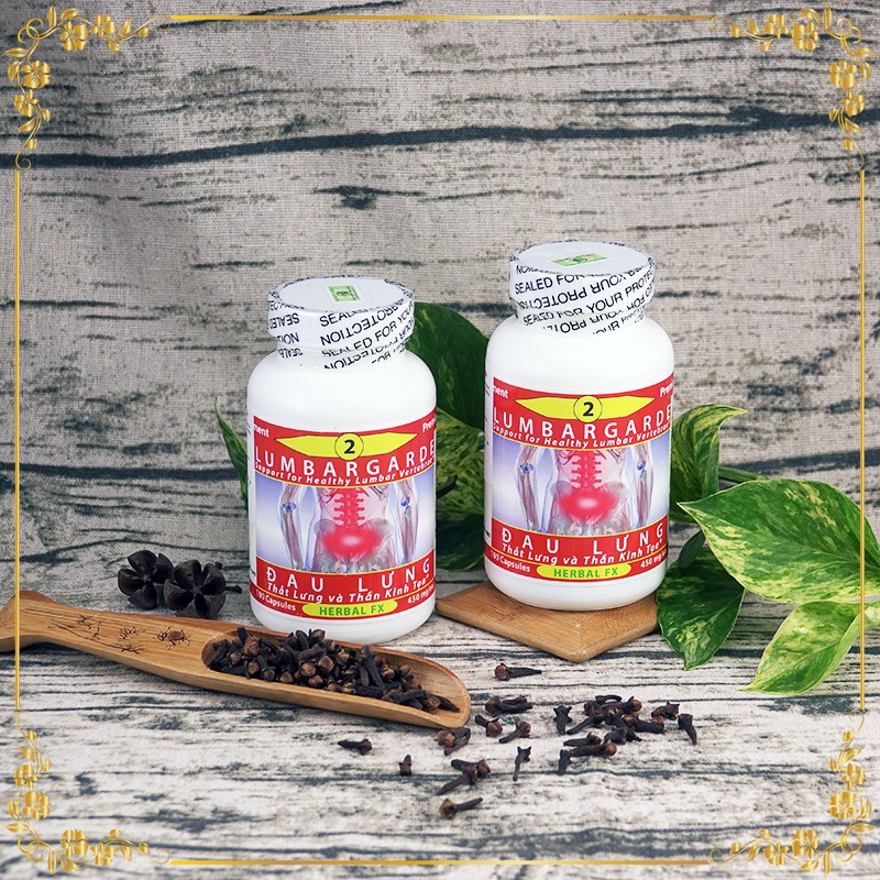 LUMBARGARDE Dược Thảo Toàn Chân chai số 2 - Hỗ trợ điều trị đau lưng