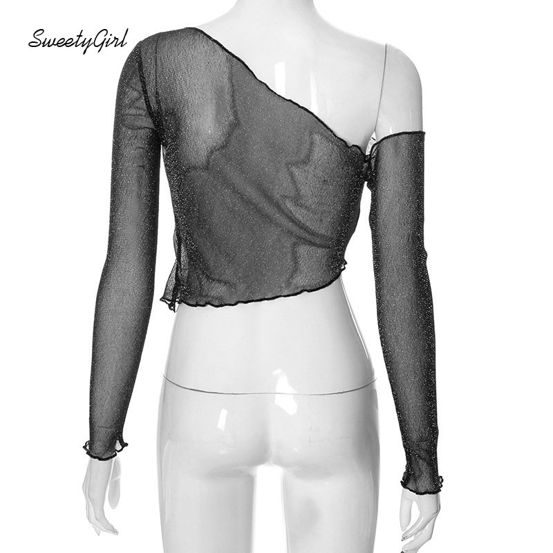 Áo Thun Dài Tay Ôm Dáng Màu Trơn Thời Trang 2022 Gợi Cảm Cho Nữ