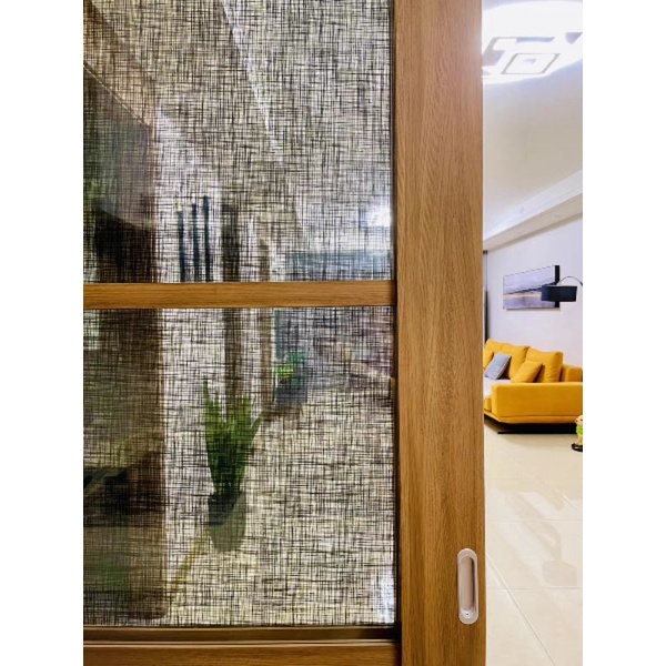 LA38 FILM PET dán kính đen trắng làm mờ trang trí cửa sổ và phòng tắm chống nhìn trộm tránh ánh sáng mạnh