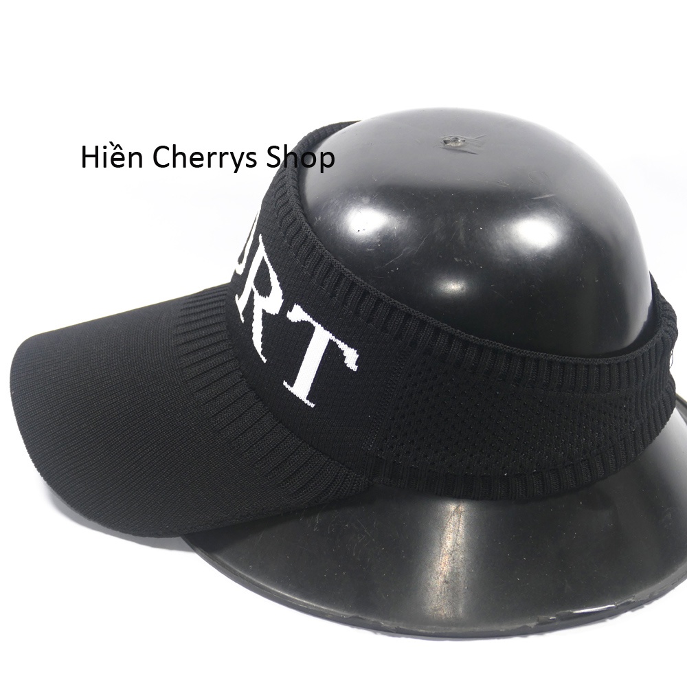 Nón kết in sport thể thao loại nửa đầu chất liệu len - chất liệu vải len cao cấp co giãn tạo nên sự thoải mái khi đội