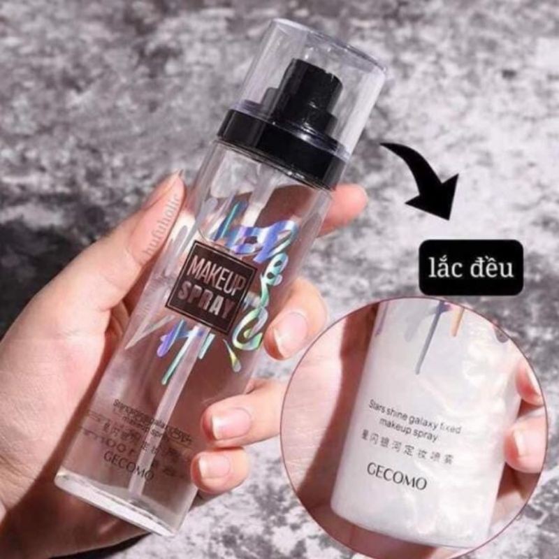 Xịt nhũ cố định makeup Gecomo | BigBuy360 - bigbuy360.vn