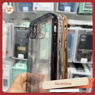 Ốp lưng viền vuông cho iPhone 11 Pro max Xs Max X Xr 7 8 Plus bảo vệ camera