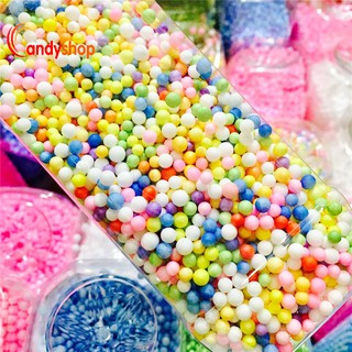 Combo 2 Bịch hạt xốp màu trang trí hộp quà tặng (mỗi bịch 30g) bởi candyshop88