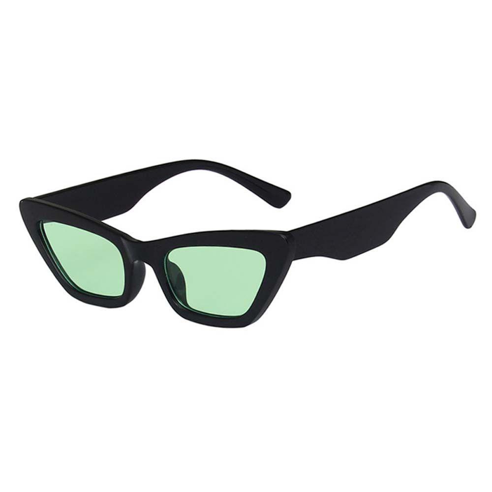 Kính Mát Gọng Tam Giác Màu Đen Chống Tia UV Phong Cách Hàn Quốc Cho Nam Nữ