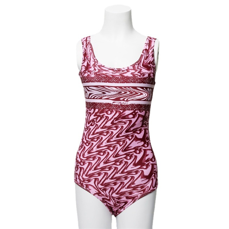 DUNEA Đồ Bơi Một Mảnh In Chữ Cái Thời Trang Gợi Cảm Dành Cho Nữ