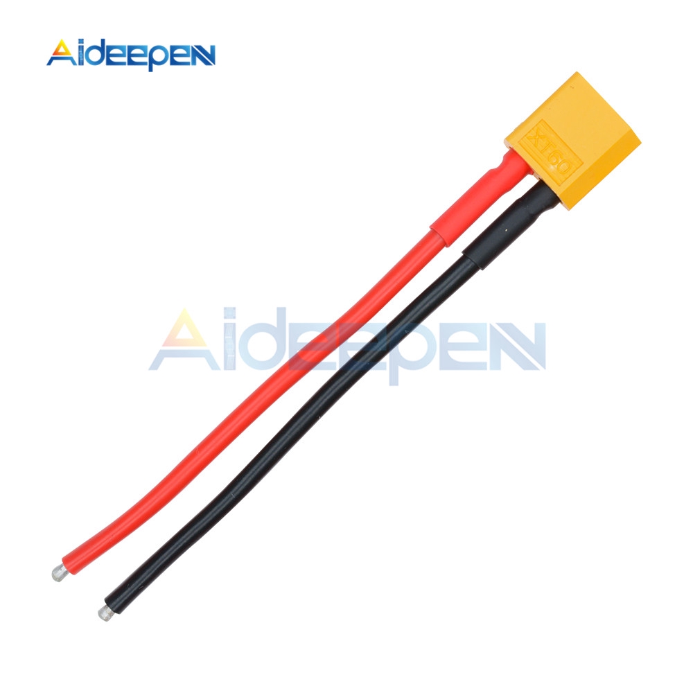 XT60 Connector Male Female W/Housing 10CM Silicon Wire 14AWG XT-60 Plug | BigBuy360 - bigbuy360.vn