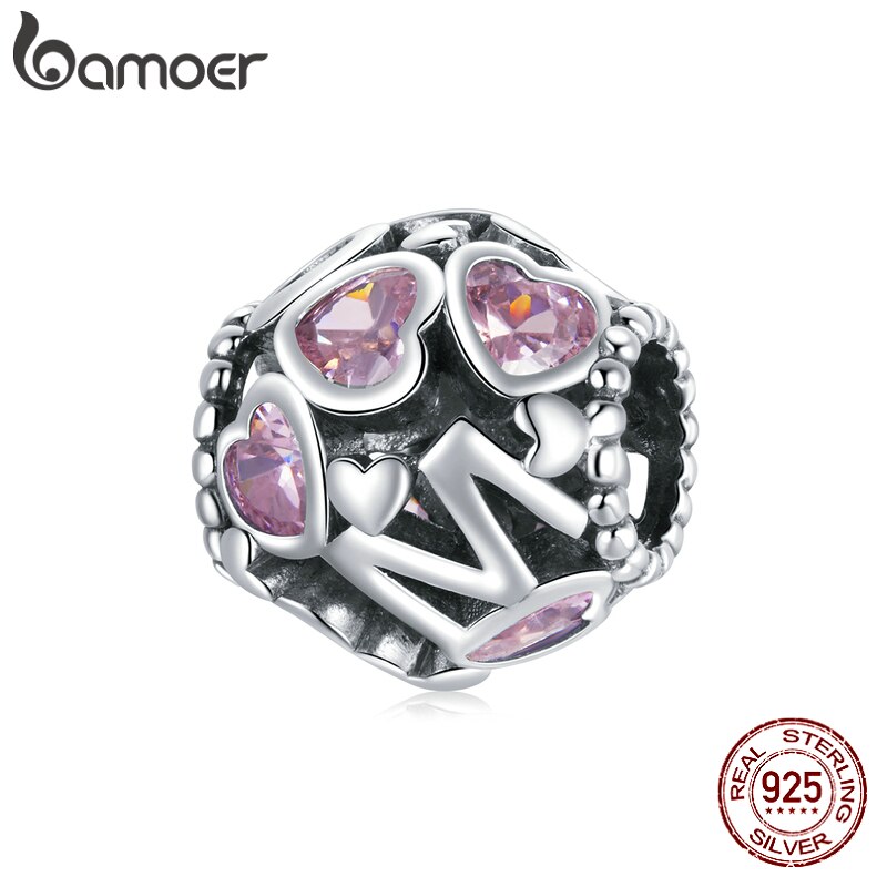 Vòng Tay Bamoer BSC420 925 Sterling Bằng Bạc Nguyên Chất Quà Tặng Ngày Của Mẹ