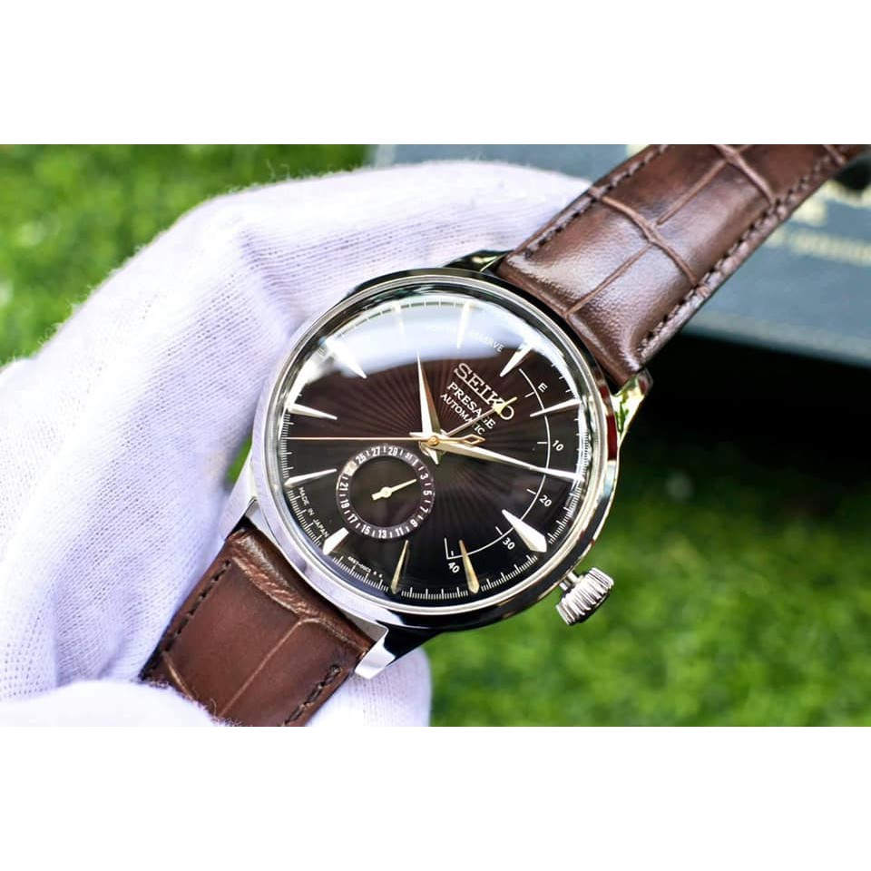 Đồng hồ nam Seiko Presage Cocktail Black Cat Martini SSA393J1