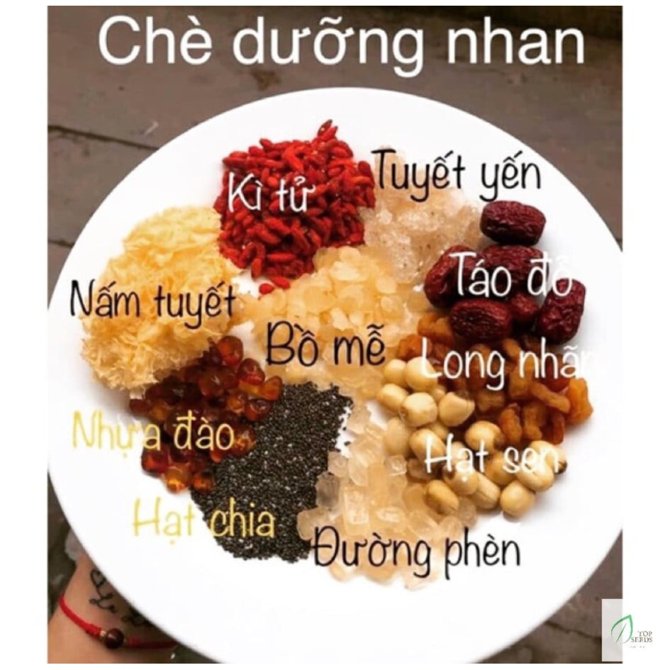 chè dưỡng nhan set 12 vị