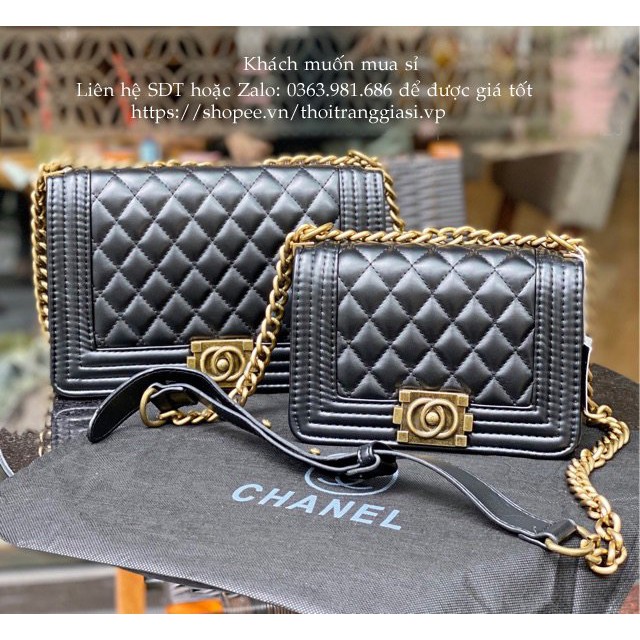 Túi Boy Xích Đồng Chất Siêu Đẹp ( Giá Sỉ)