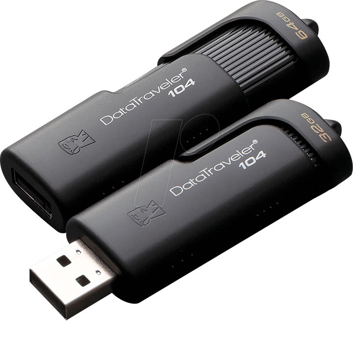 USB king ston DT104 16GB DataTraveler 2.0 tem FPT Vĩnh xuân I