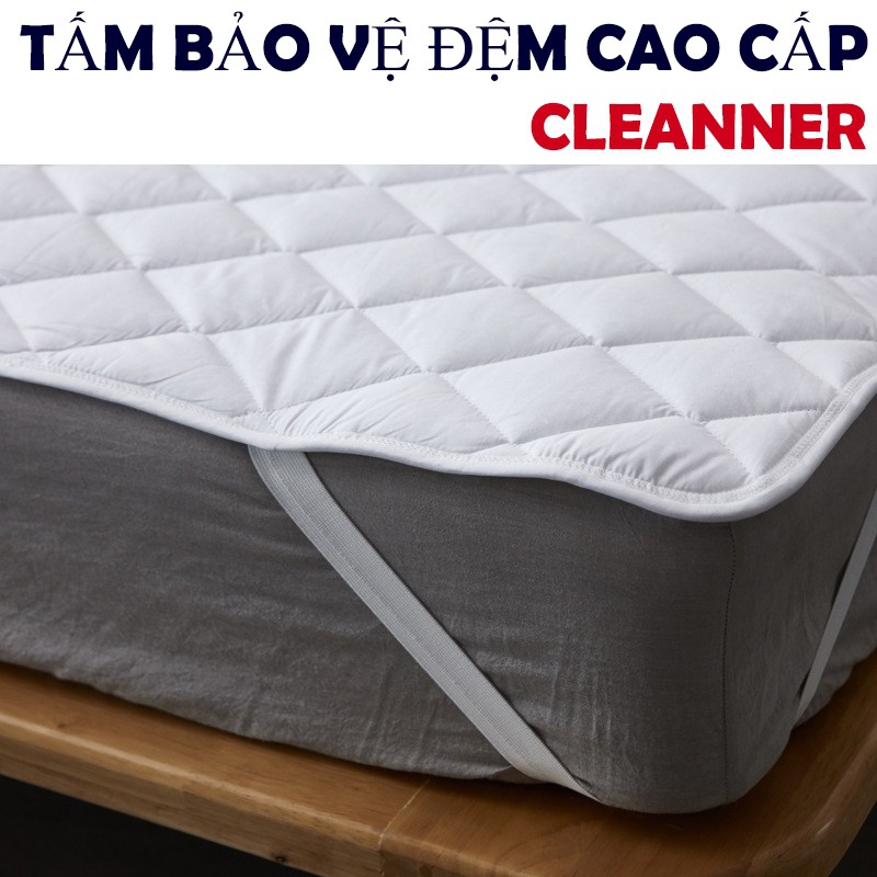 Tấm Lót Bảo Vệ Đệm (nệm) Loại 1 chống thấm nước bụi bẩn Cleanner [Thoáng mát hơn]