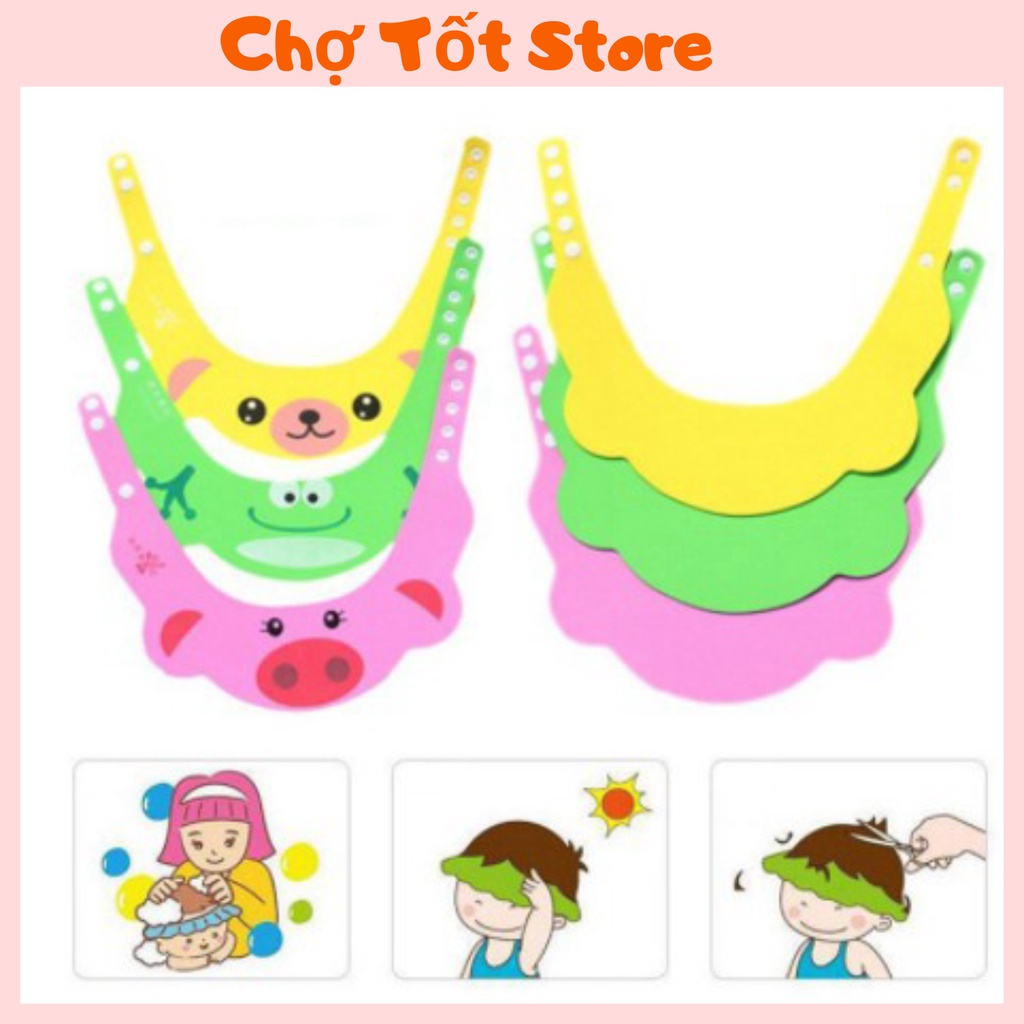 Mũ Đội Đầu Chắn Nước Khi Tắm Gội Đáng Yêu Cho Bé 88266 Chợ Tốt Store