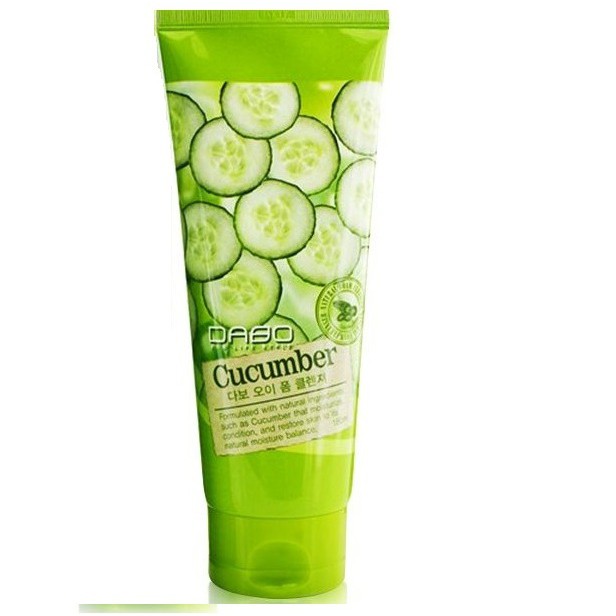 Sữa rửa mặt trà xanh DABO GREEN TE Foam Cleanser Hàn quốc 180ml/Hộp ngừa mụn, trắng sạch da