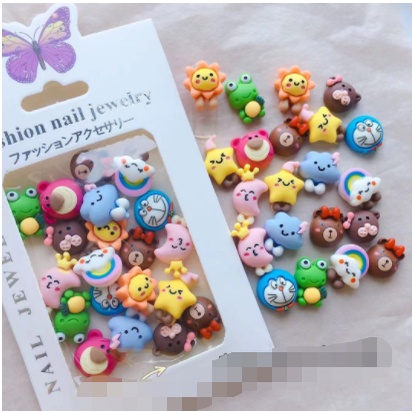 túi charm trang trí nail