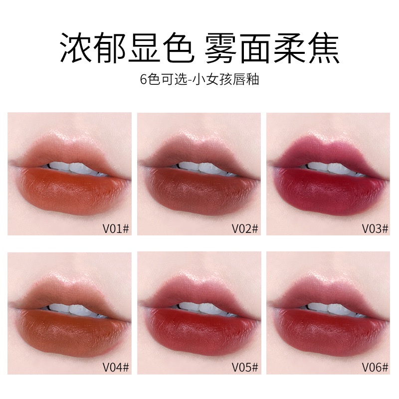 Son kem lì nhung mịn dưỡng ẩm không thấm nước chống khô môi