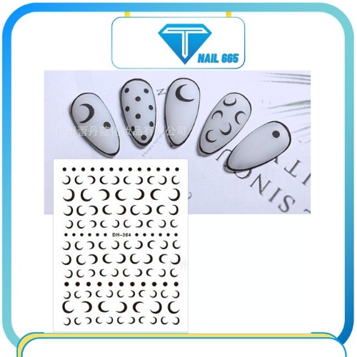 Sticker dán móng nail nghệ thuật , Sticker trang trí móng nail