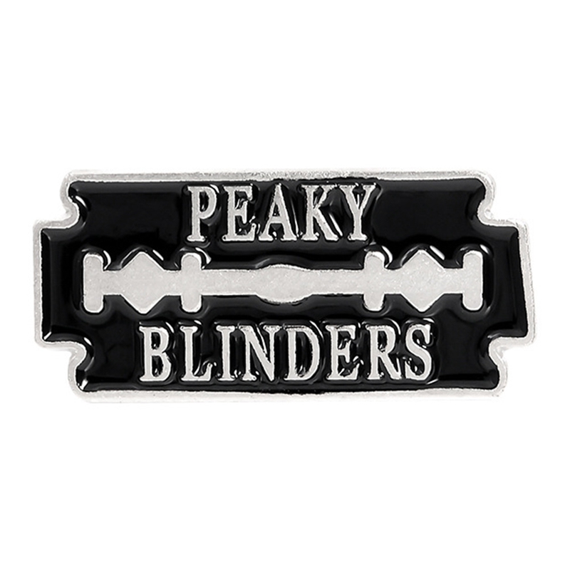 Ghim Cài Áo Hình Peaky Blinders Chất Liệu Hợp Kim Nhôm Xz2833