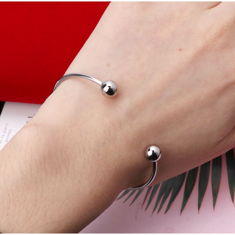 Vòng tay trống tự xỏ hạt charm trang trí thủ công sáng tạo thời trang