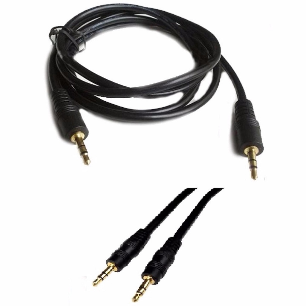 Dây loa 1 ra 1 jack 3.5 dài 1,5m dây loa 3.5 hai đầu đực