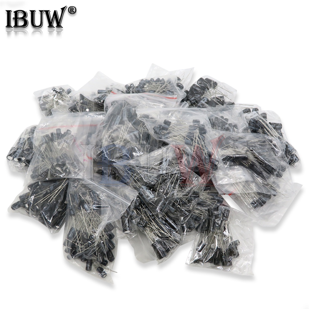 Set 900 Tụ Điện 30 Giá Trị 0.1uF-1000uF 10V 16V 25V 50V Chuyên Dụng