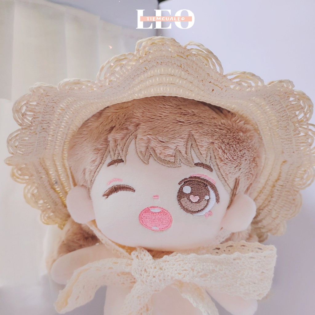 |OUTFIT DOLL| - Mũ Cói Doll 20cm Đáng Yêu