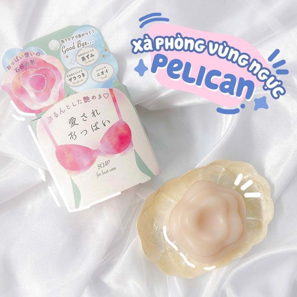 Xà Phòng Pelican Lovely Boobs Care Soap Dành Cho Vùng Ngực 70g