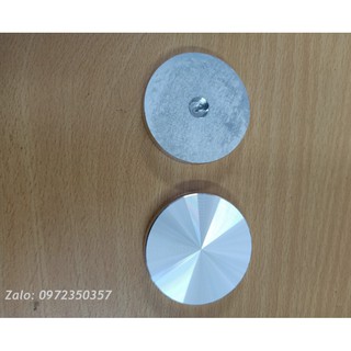 Miếng nhôm dán kính chính hãng Vickini 64103 (lỗ ốc ren Ø10 và ren Ø8)