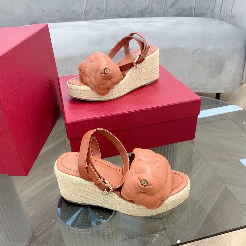 Giày cao gót, giày đế xuồng da thật cao cấp cao 8.5cm thiết kế nổi bật siêu xinh Valentin*