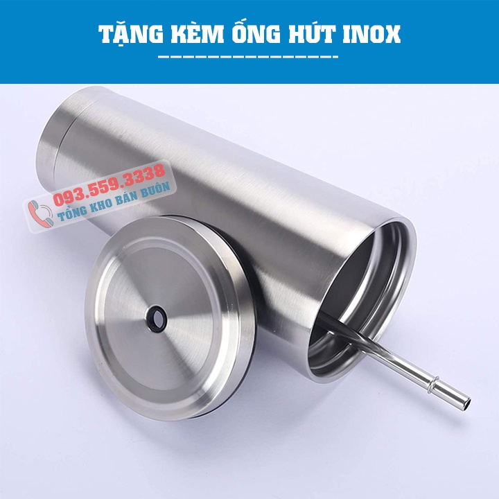 Cốc giữ nhiệt / Ly giữ nhiệt inox 304 500ml - ly đựng cafe, đựng nước, lạnh 4 - 5 tiếng - Nhiều màu sắc