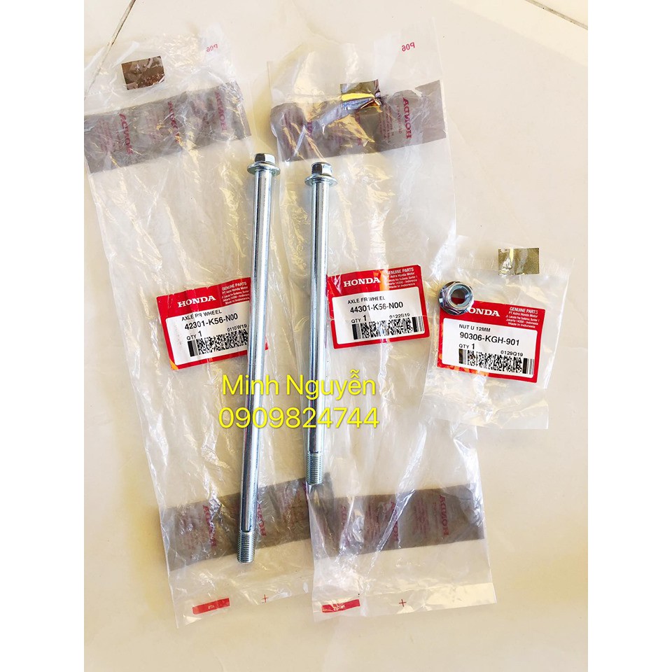 Cốt mâm sonic trước sau chính hãng honda
