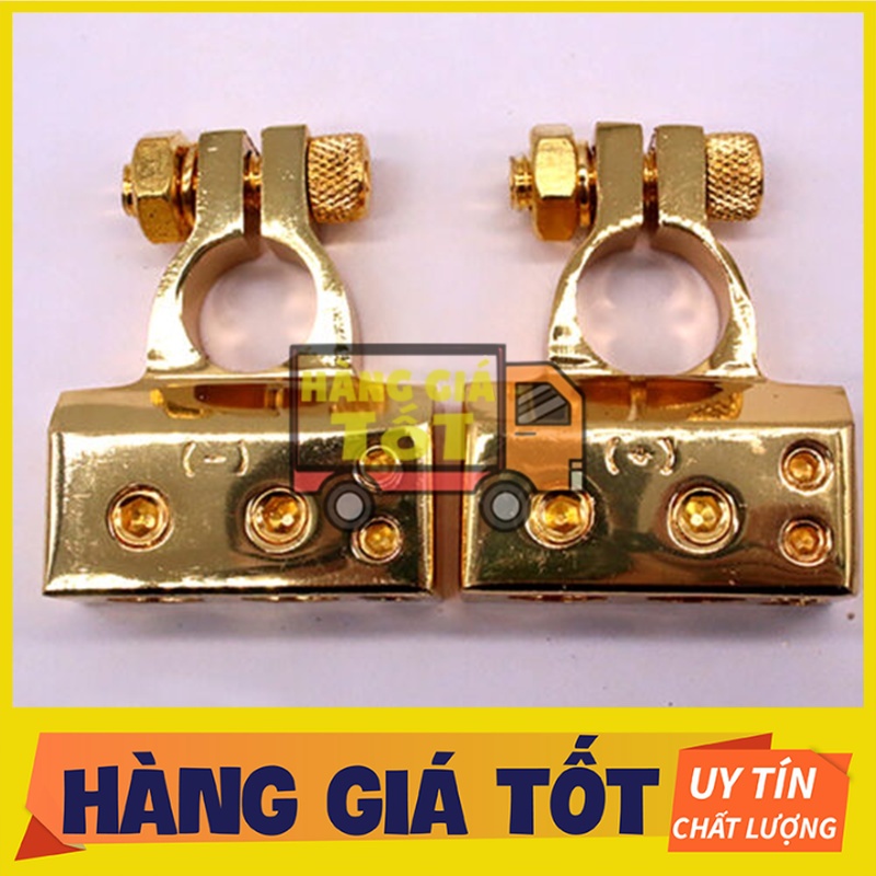 Bộ 2 Kẹp Cọc Bình Ắc Quy Ô Tô