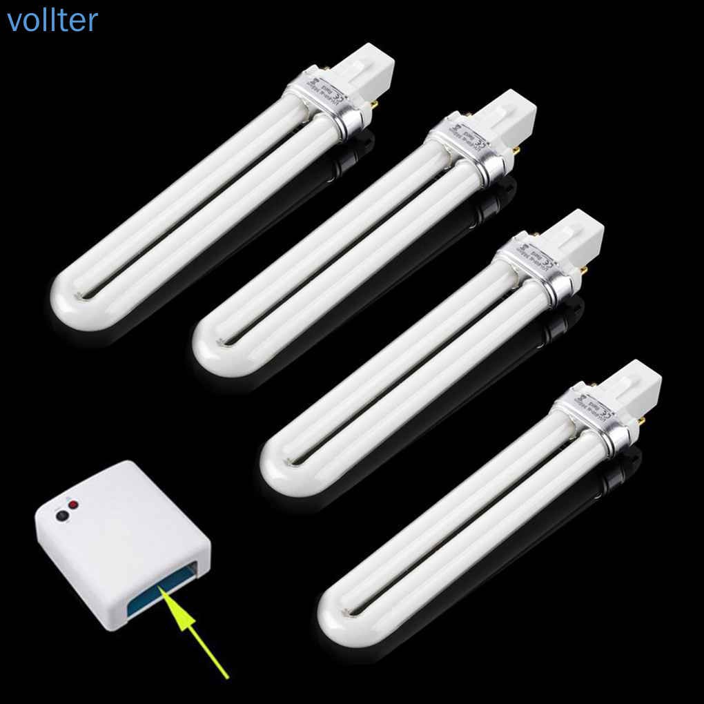 [Hàng mới về] Bộ 4 ống đèn UV 9w chuyên dụng dành cho máy sấy khô sơn móng tay