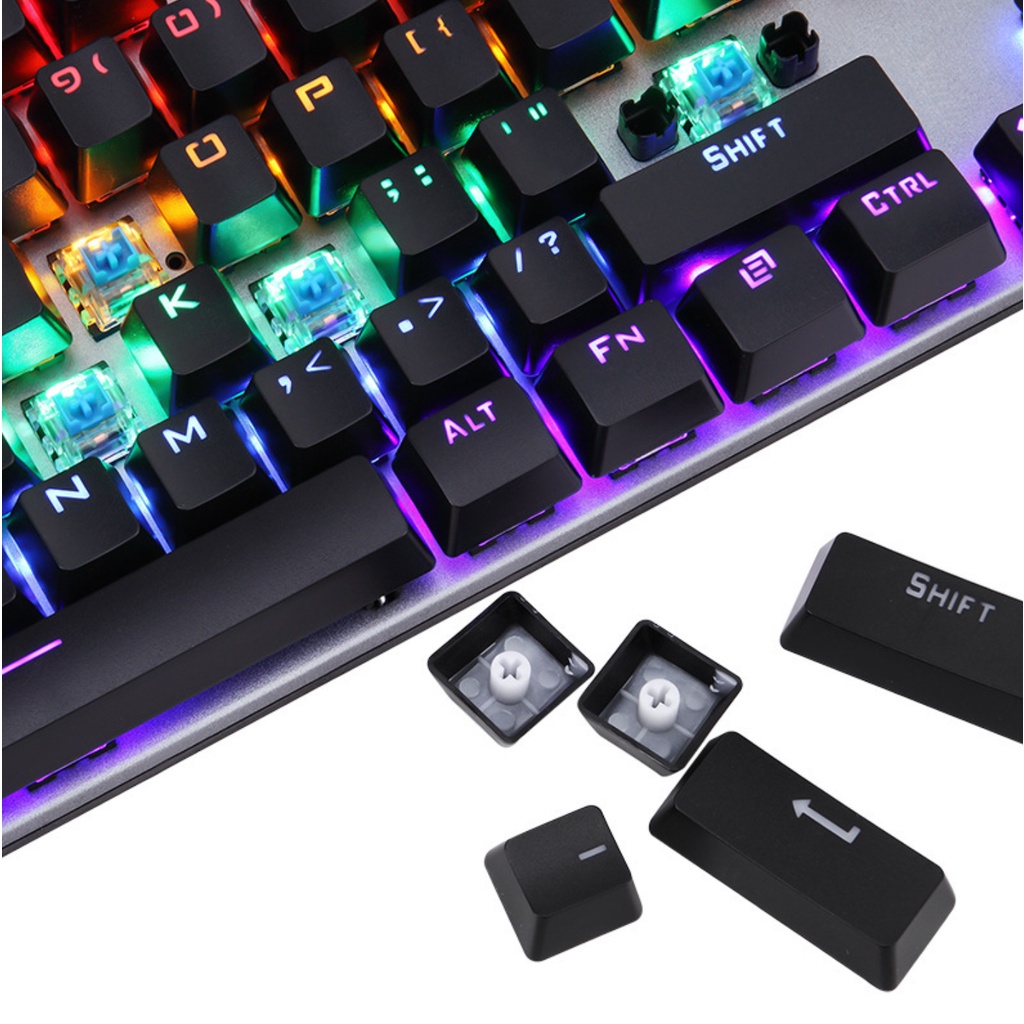 BÀN PHÍM CƠ GAMING BOSHAN K20 LED RAINBOW