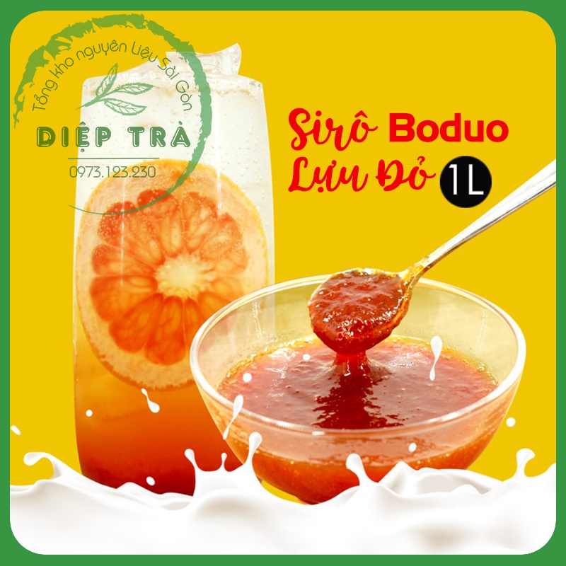 Siro Boduo vị Lựu 1kg