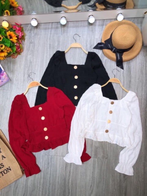 Áo nhăn bồng tay hàng đẹp Quảng Châu