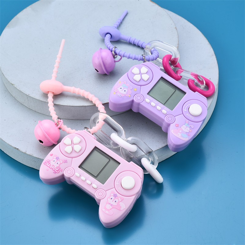 Móc Khóa Gắn Máy Chơi Game Tetris Mini Dễ Thương