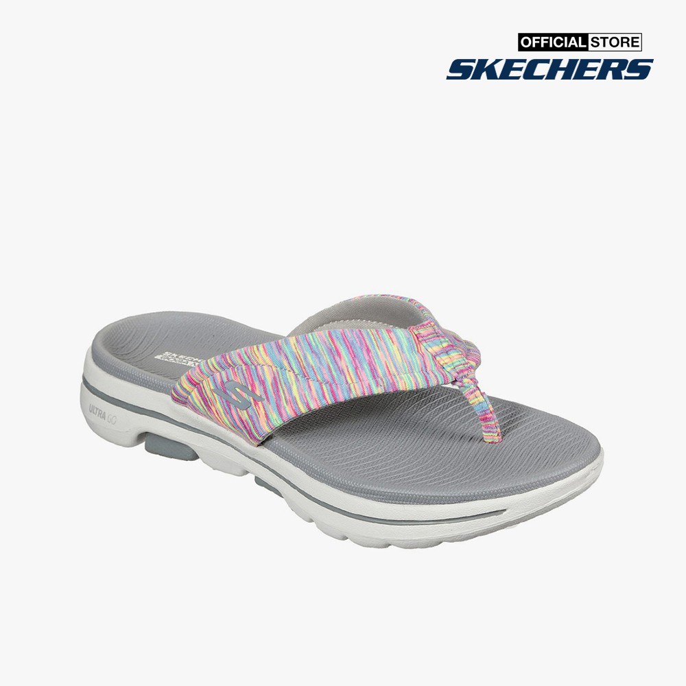 SKECHERS - Dép nữ quai kẹp GoWalk 5 Destined 140087-GMLT