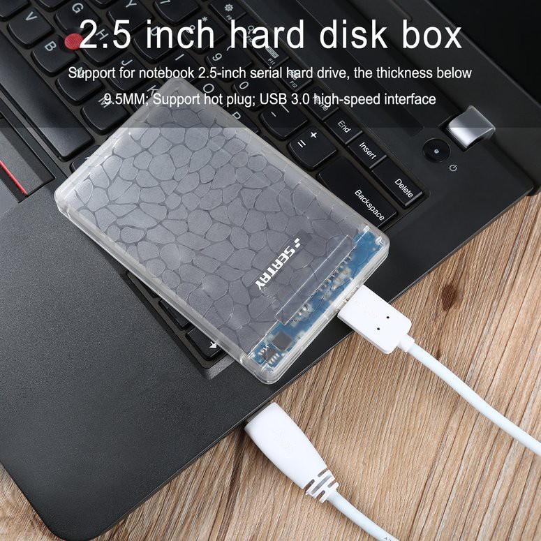 Seatay HD101 2.5inch USB3.0 Extender Hard Disk Case Drive HDD Enclosure Case | BigBuy360 - bigbuy360.vn