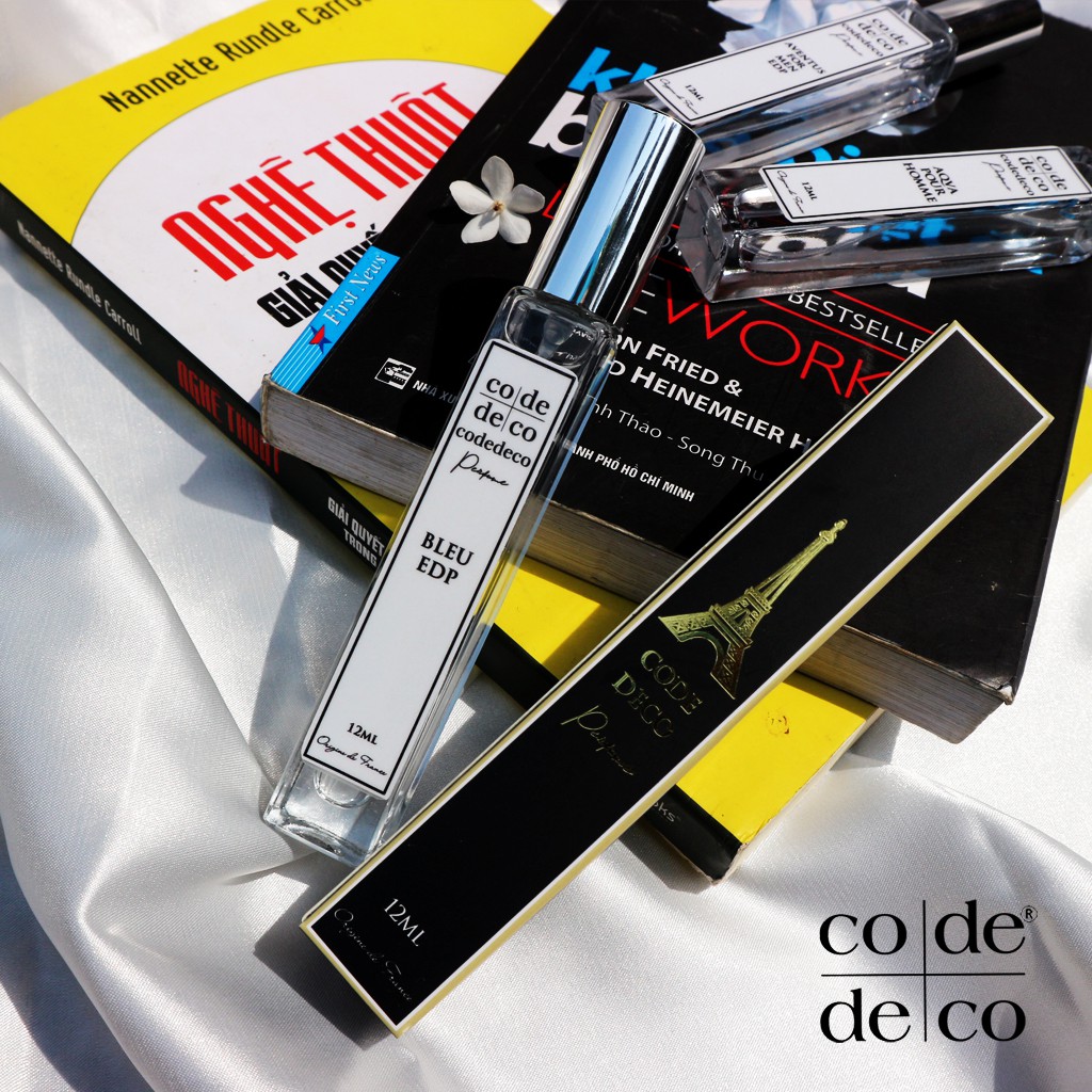 Tinh Dầu Nước Hoa Pháp Dạng Xịt Code Deco Bleu 12ml, Nam Tính, Lịch Lãm, Bí Ẩn | Thế Giới Skin Care