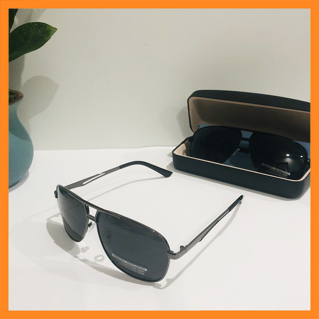 Mắt Kính Nam Tròng Kính Phân Cực HD Polarized Kính Râm Kính Mát Chống Tia UV400 Chống Nắng Chống Bụi | BigBuy360 - bigbuy360.vn