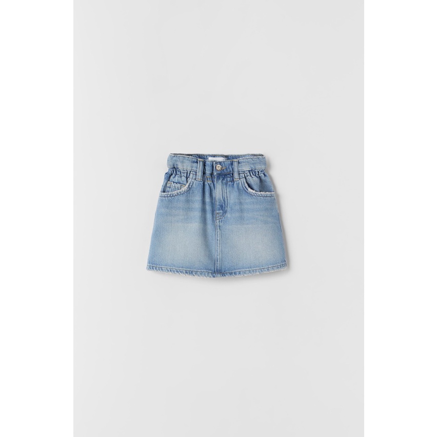 Tổng hợp chân váy denim Zara cực xinh & cho bé vợt sale size 13/14Y
